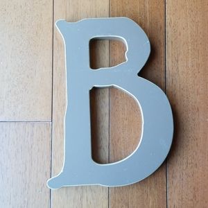 Solid Wooden Letter B
